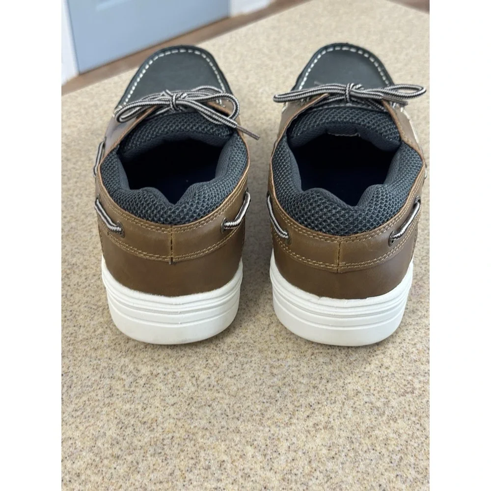Island Surf Surflite RFT Green Brown Deck Boat Shoes Size 12 Sail Lite